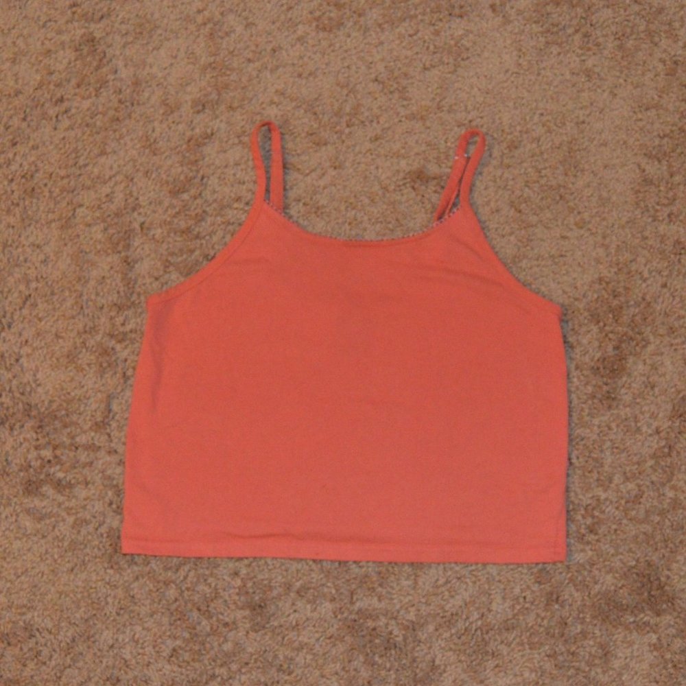 Peach Crop Top